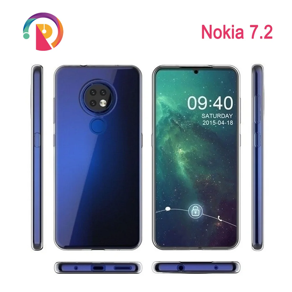 Nokia 7,2 reformado teléfono móvil desbloqueado Original Dual SIM 6,26 4GB + 64GB 48.0MP + 8MP + 5MP 3 trasera Cámara huella dactilar 4G-LTE