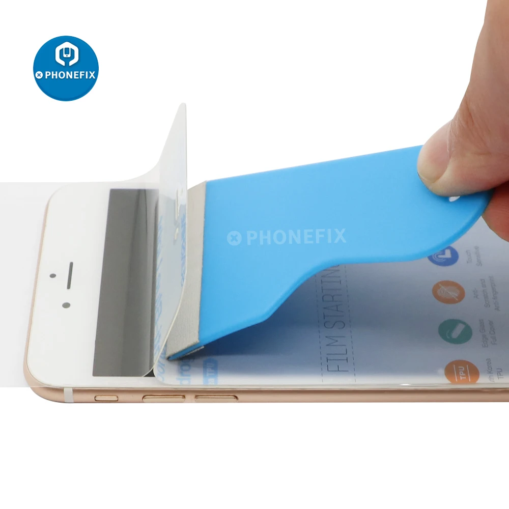 Hydrogel Film Squeegee for Screen Protection and Air Bubble Removal