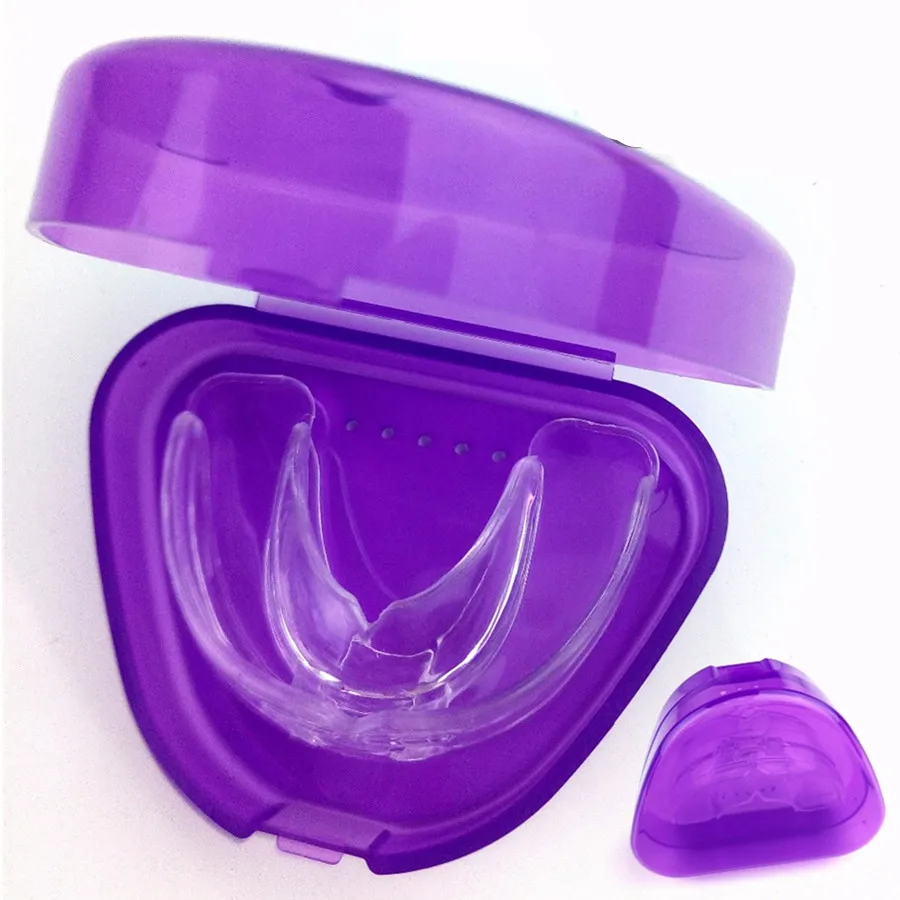 Lila Box Heißer Transparent Dental Oral Kieferorthopädische