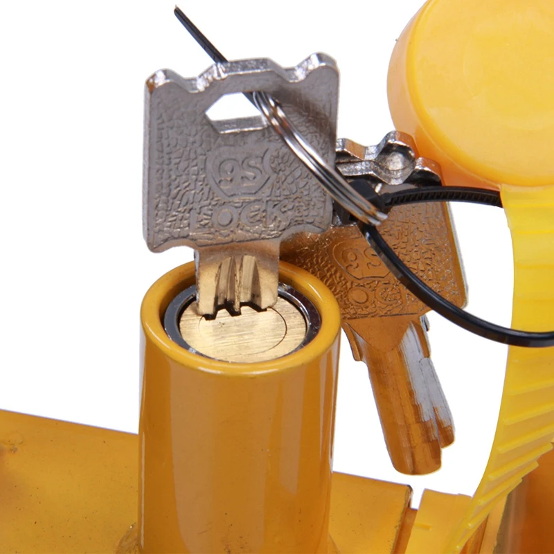 Car tire lock clip lock vise