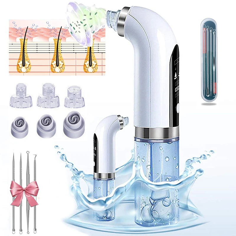 2023 Blackhead Remover Pore Vacuum Cleaner Electric Micro Small Bubble Facial Cleasing hine USB Rechargeable B_voghion.com