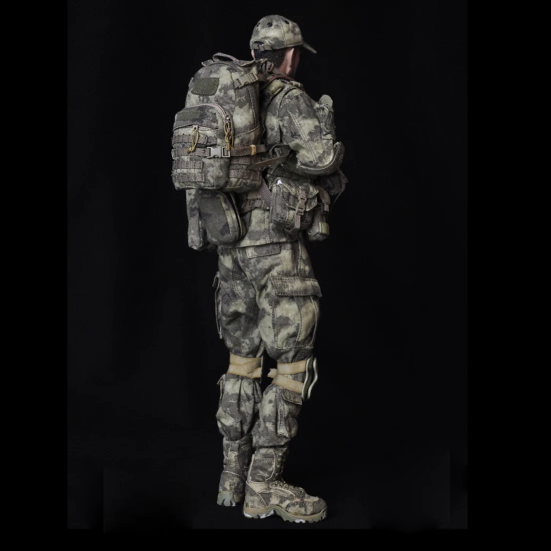 Модикер 1/6 30 см Солдат модель костюм реалистичный головной убор DIY ручной работы солдат; Армия руины камуфляжные игрушки и хобби действия