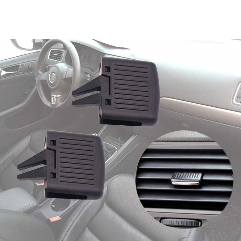 

2 PC Car Air Conditioning Vents Center Dash Vents Debugging Picks Air Conditioning Leaf Clips For Volkswagen Sagitar Scirocco