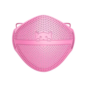 

Creative Kids Mask Reusable Washable Separate Nose Mouth Shield With Carbon Filter Outdoor Reuse Protecting Purify Respirator