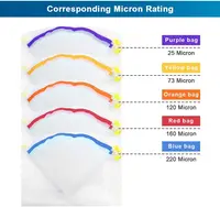 All Mesh Bubble Hash Bags 5gallon 8 bags Essense Extractor Kit Filtration Bags kit Trim Bag Pressing Screen 1