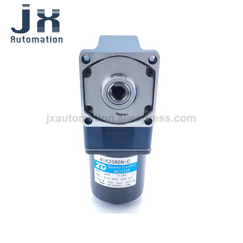 

220V 25W ZD AC Редуктор Скорости 4IK25RGN-C-4GN25RC с полым редуктором