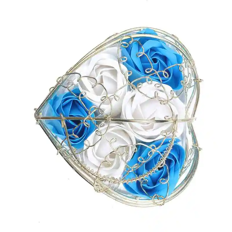 6 шт. Ароматические розы Лепесток для ванны мыло тела свадебный подарок вечеринки