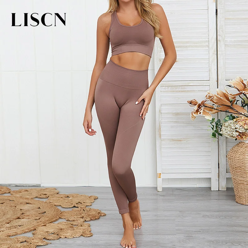 LISCN спортивный костюм женский тренировочный Комплект Спортивный комплект