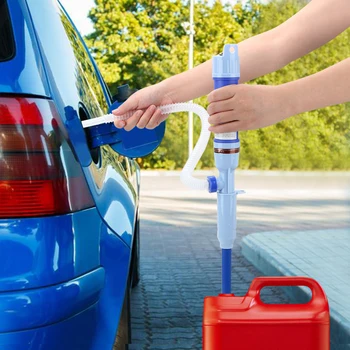 

LEEPEE Household Outdoor Portable Car Styling Liquid Oil Car Fuel Transfer Suction Pumps Electric Handheld Water Pump