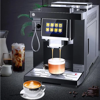 

Italian Grinder Coffee Machine Fully Automatic Freshly Ground Beans Espresso Machine Cappuccino 19bar Italian Coffee Maker Touch