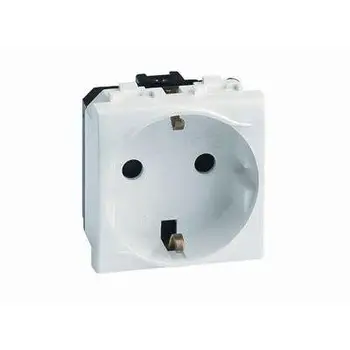 

Socket 1-sp Brava 2 mod. Security. Curtains with ground. Bel. DKC 76482b