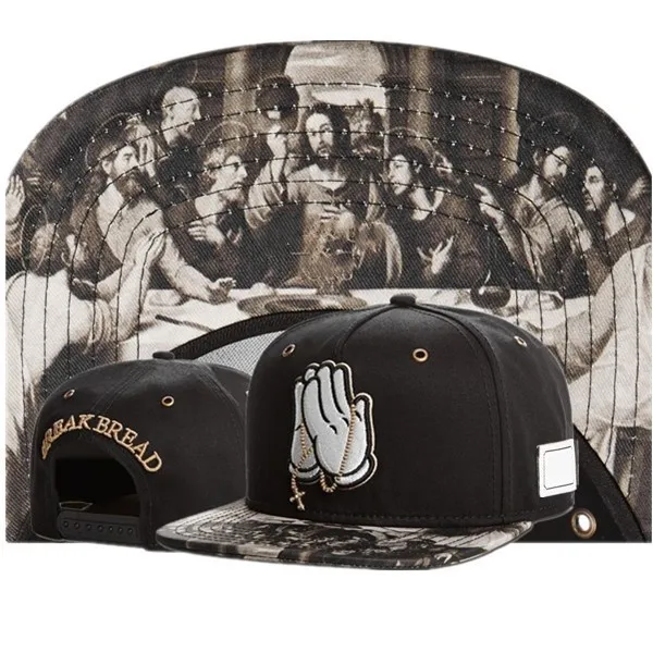 Фирменная Классическая Кепка WL BREAK BREAD pray Jesus Christ snapback, Весенняя Кепка для мужчин и женщин для взрослых, Повседневная Кепка-бейсболка от солнца - Цвет: 3