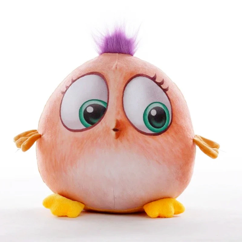 13 см/30 см/50 см Милая сердитая птица заполнена мягкая игрушка подушка 3D мультфильм животных детская игрушка праздничный подарок - Цвет: Оранжевый