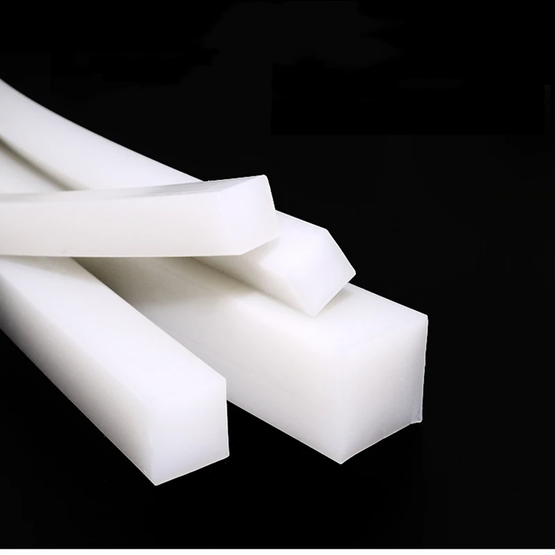 Conforme à la FDA Bande en silicone alimentaire de 4 mm d/'épaisseur Résistant aux UV et aux intempéries. Dimensions au choix 10 mm x 50 mm x 4 mm