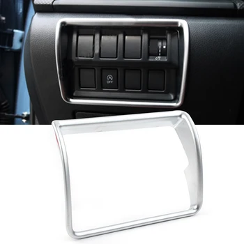 

For Subaru Forester 2019 2020 Chrome ABS Car Interior Headlight Switch Button Molding Cover Trim Right Hand Driver Only