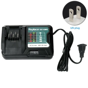 

Home Practical Battery Charger Electric Replacement Black Accessories Power Tool Protection Charging Current Plastic Fast