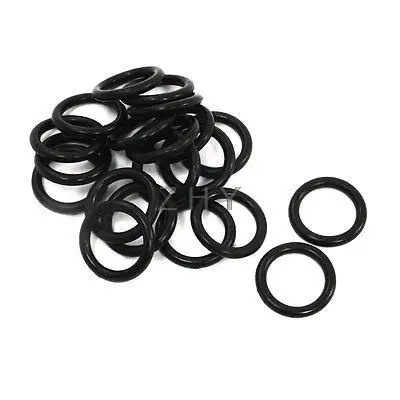 

22mm x 3.1mm Sealing Oil Liquid Filter PU O Rings Gaskets 20Pcs