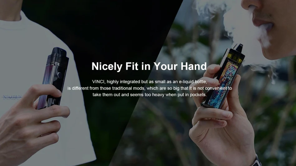 VOOPOO-VINCI-Mod-Pod-Kit-5.5ml-Vape-Pod-&-1500mAh-battery-fit-0.3ohm-PnP-coil-Electronic-Cigarette-Vaporizer-3
