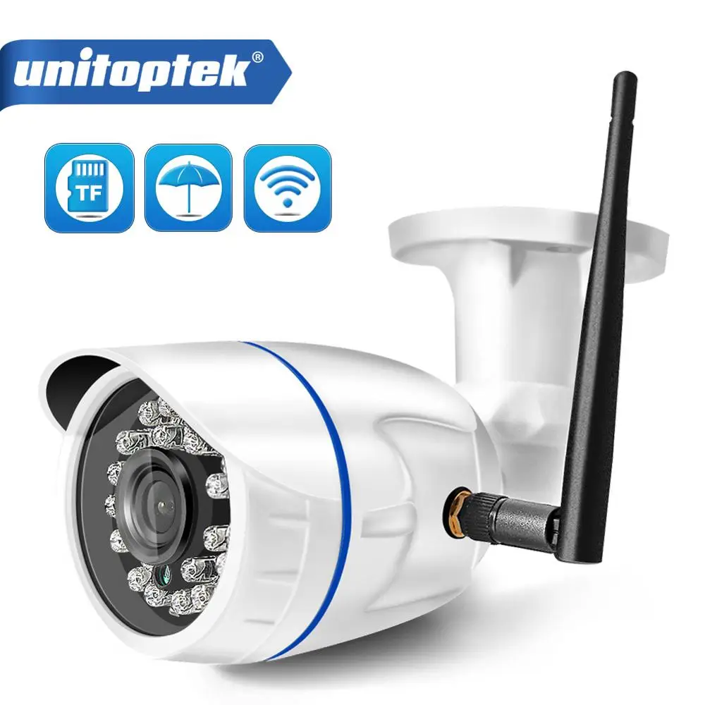 HD 1080P Беспроводная ip камера Wi Fi открытая ONVIF CCTV видео домашняя безопасности слот