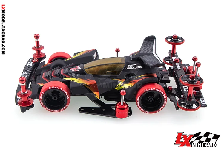 Tamiya 95508 Mini 4WD Neo-Tridagger ZMC Carbon Special (супер-II шасси) 1/32 ремонт | Игрушки и хобби