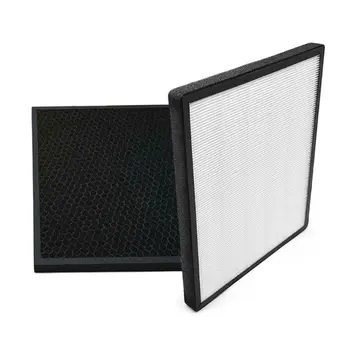 

2 Pack Air Purifier LV-PUR131 Replacement Filter Parts Refreshment Home Supplies