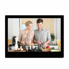 WiFi 10 Inch Digital Picture Frame 1080P Touch Screen 250 Lumens Smart Photo Frame With Ips Lcd 1080P Mp3 Mp4 Video Player
