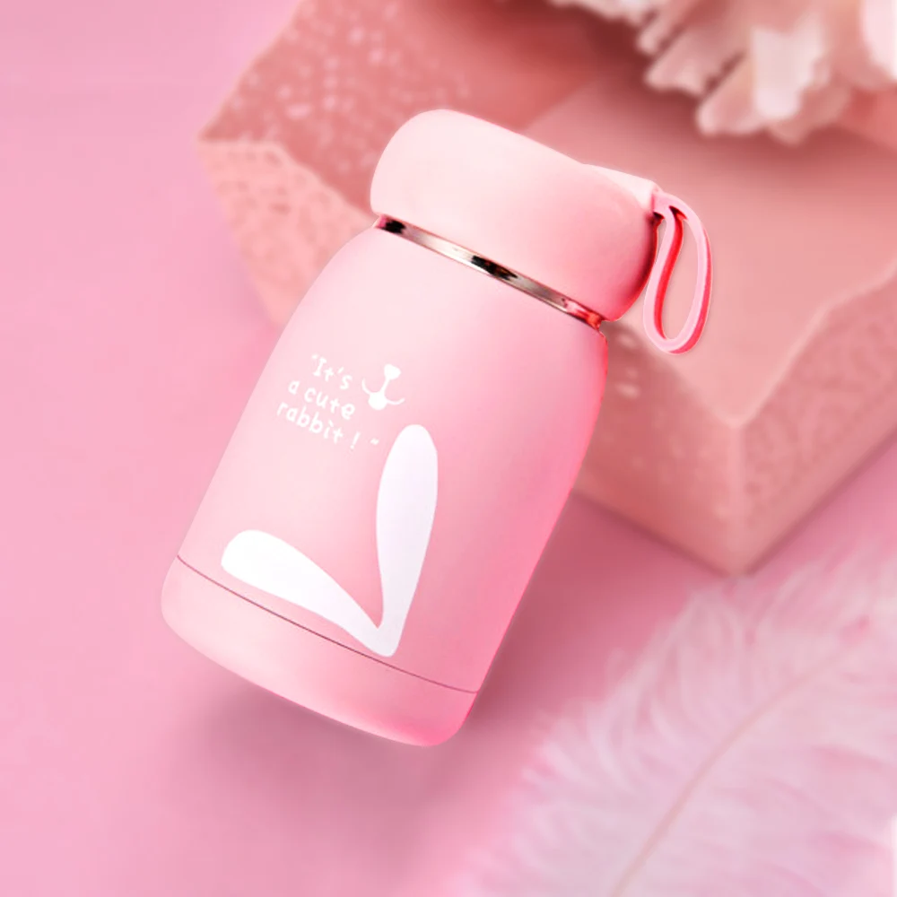 Thermos for Kids Stainless Steel Cute Water Bottle Mini Thermal Cups Flask Coffee Mugs 360ml Tumbler Vacuum Hot Water Drinkware Thermos for Kids Stainless Steel Cute Water Bottle Mini Thermal Cups Flask Coffee Mugs 360ml Tumbler Vacuum Hot Water Drinkware