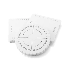 2pcs Round Square Knitting Cord Disc Disks Rope Weaving Beading Foam Board For Handmade Jewelry Making Braiding Tool Supplies Jewelry Tools 2pcs Round Square Knitting Cord Disc Disks Rope Weaving Beading Foam Board For Handmade Jewelry Making Braiding Tool Supplies Jewelry Tools