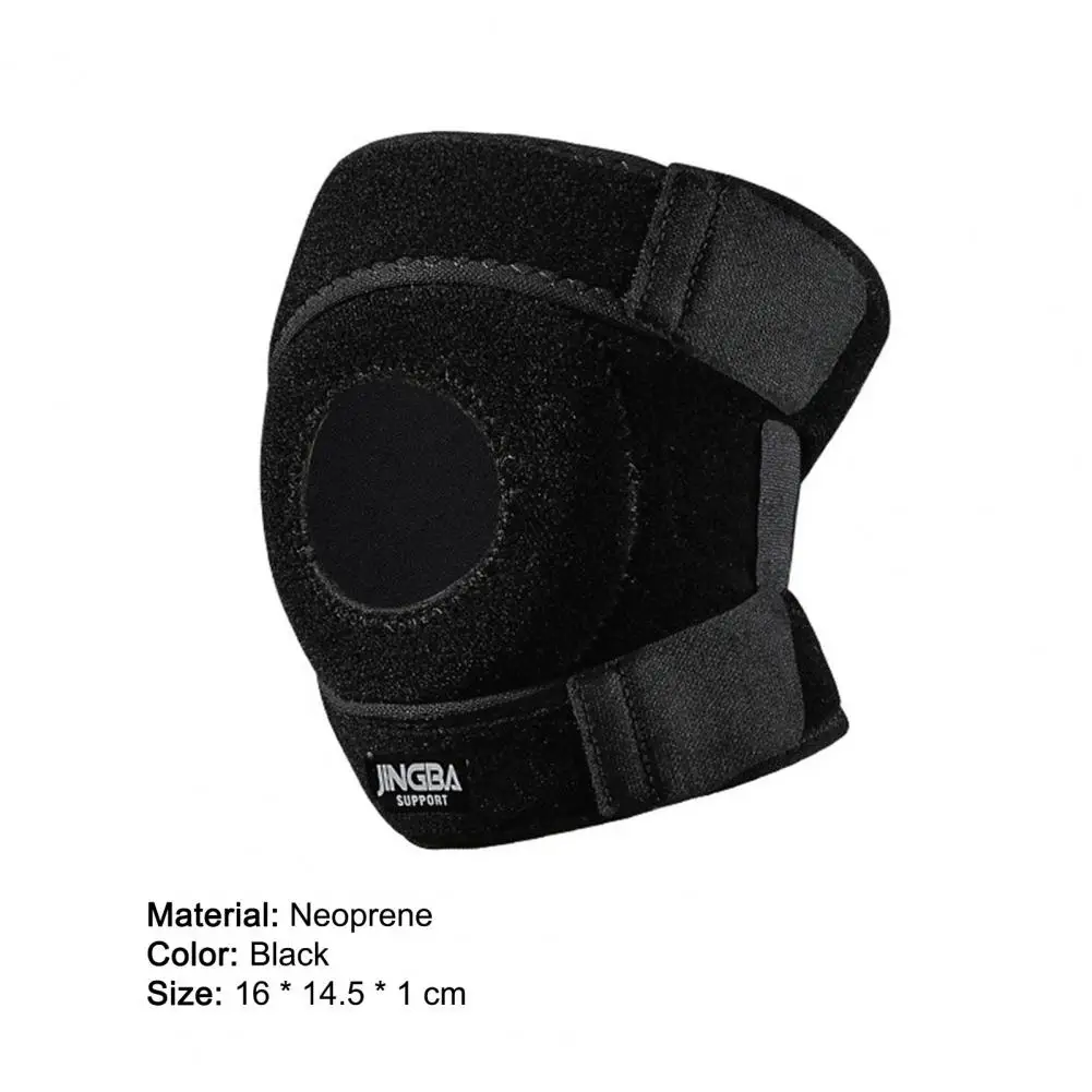 1 Pc JINGBA Compression Knee Pads Knee Support Brace Sports Workout Protective Gear Stabilizer Elastic Breathable Adjustable knee pad knee support knee brace knee wraps