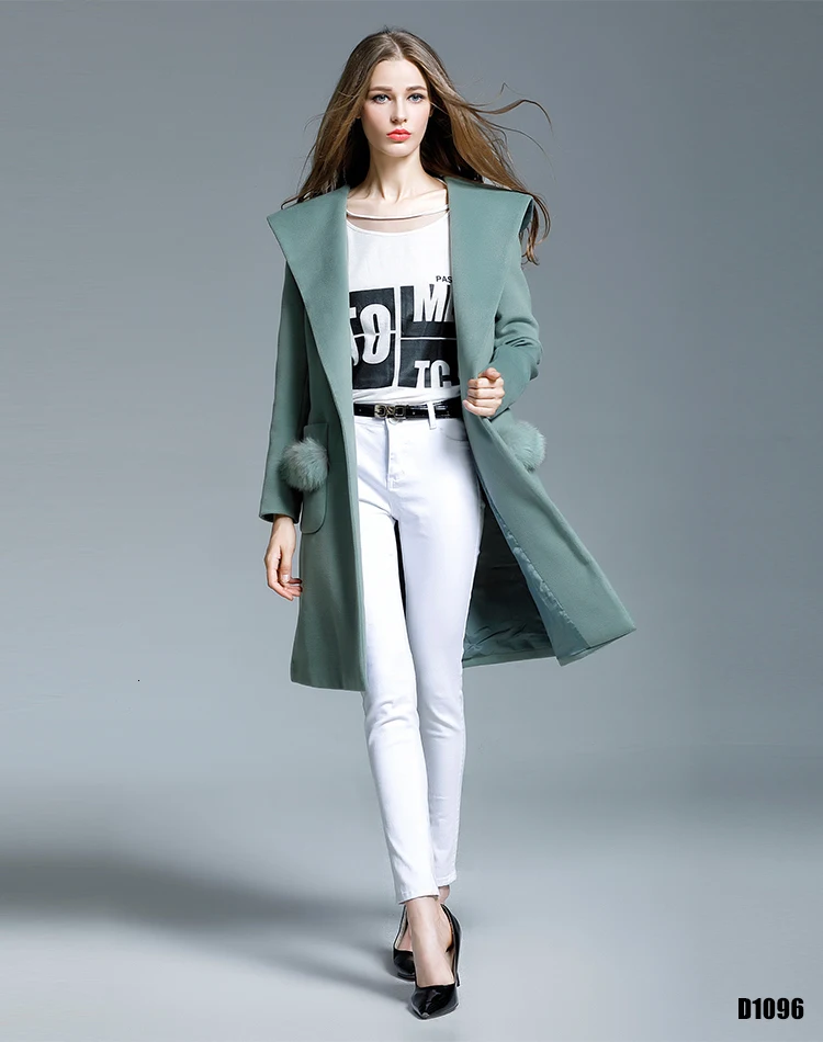 Xuxi, женская зимняя куртка, манто, длинная, толстая, двухсторонняя, Dames, шерстяное, Mujer, кашемировое пальто, Женское пальто, FZ378