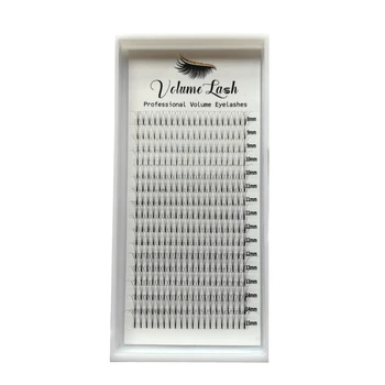 

High Quality Short Stem Eyelashes Extensions Premade Fans 3D 4D 5D Grafting Eyelashes Makeup Mink Lashes 5 Trays