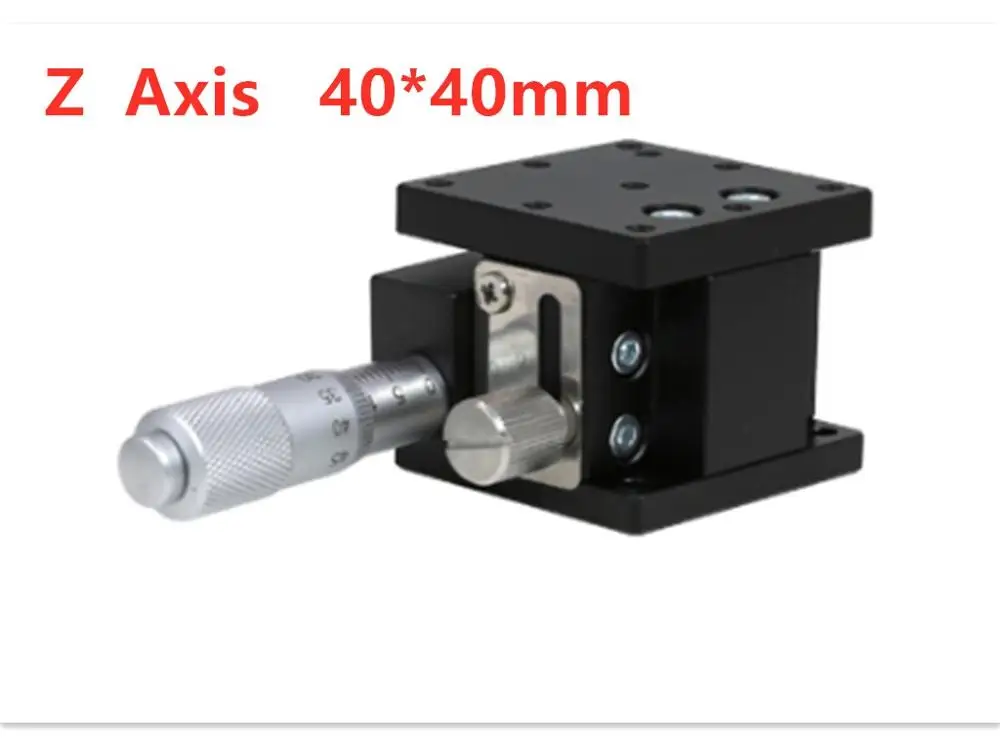 Z Axis Translation Table поворотный стол подъемный ручной тонкой настройки прецизионный переводный скользящий стол LX40
