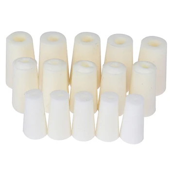 

5pcs Silicone Cap Laboratory Test Tube Plug Wine Plug Shut-closing Valve Hole