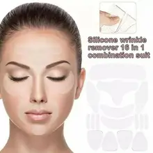 

16Pcs Face Wrinkle Patches Reusable Improve Edema Natural Extract Expression Lines Creases Lighten Forehead Wrinkle Pad for Girl