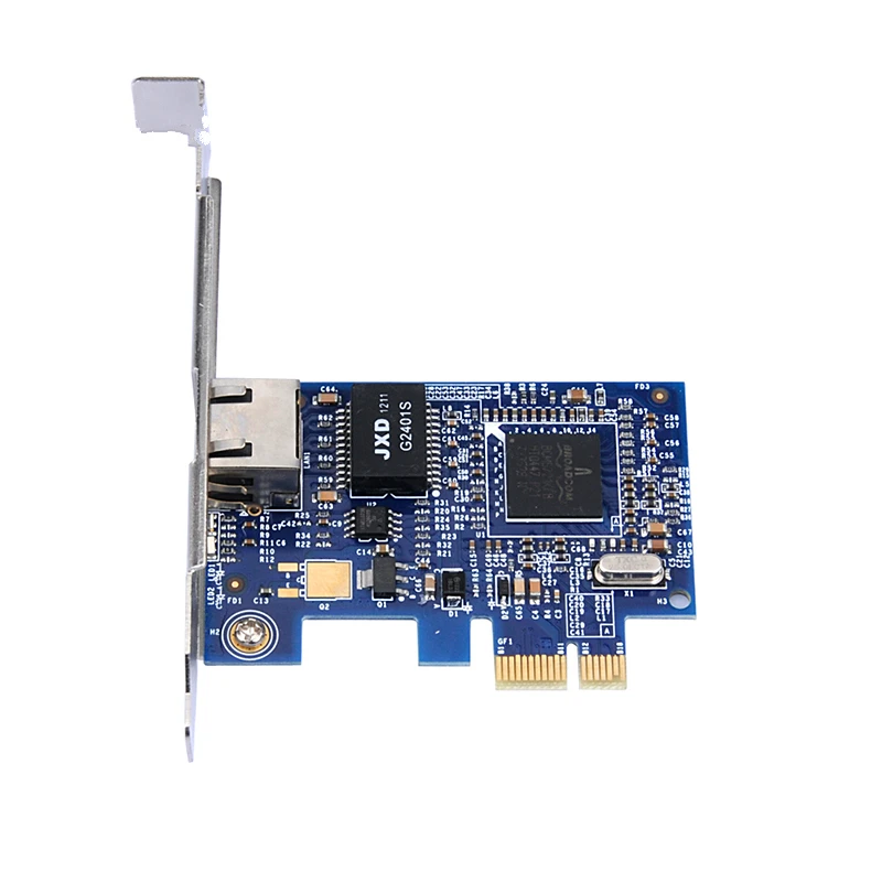 Настольные 1 гигабитные сетевые адаптеры Ethernet BCM5751 PCI E сетевой адаптер RJ45 NIC 10/100/1000