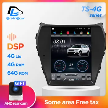 

64G ROM Vertical screen android gps multimedia video radio player in dash for hyundai IX45 new satan fe car navigaton stereo
