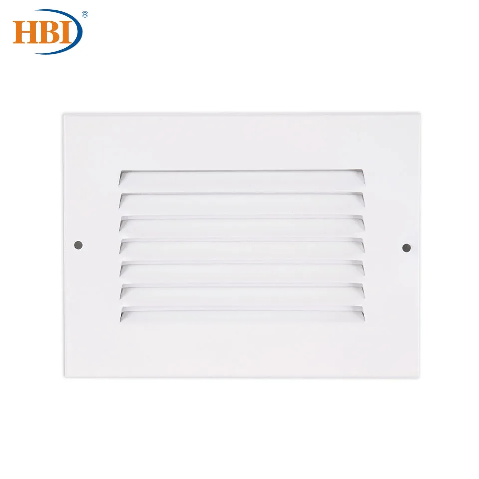 

HBI W6"*H4" Steel White Finished Return Air Grilles Ceiling Air Vent Ceiling Duct Cover Air Register Ventilation Grilles
