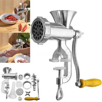 

Manual Meat Grinder & Sausage Noodle Dishes Handheld Making Gadgets Mincer Pasta Maker Crank Home Kitchen Cooking Tools