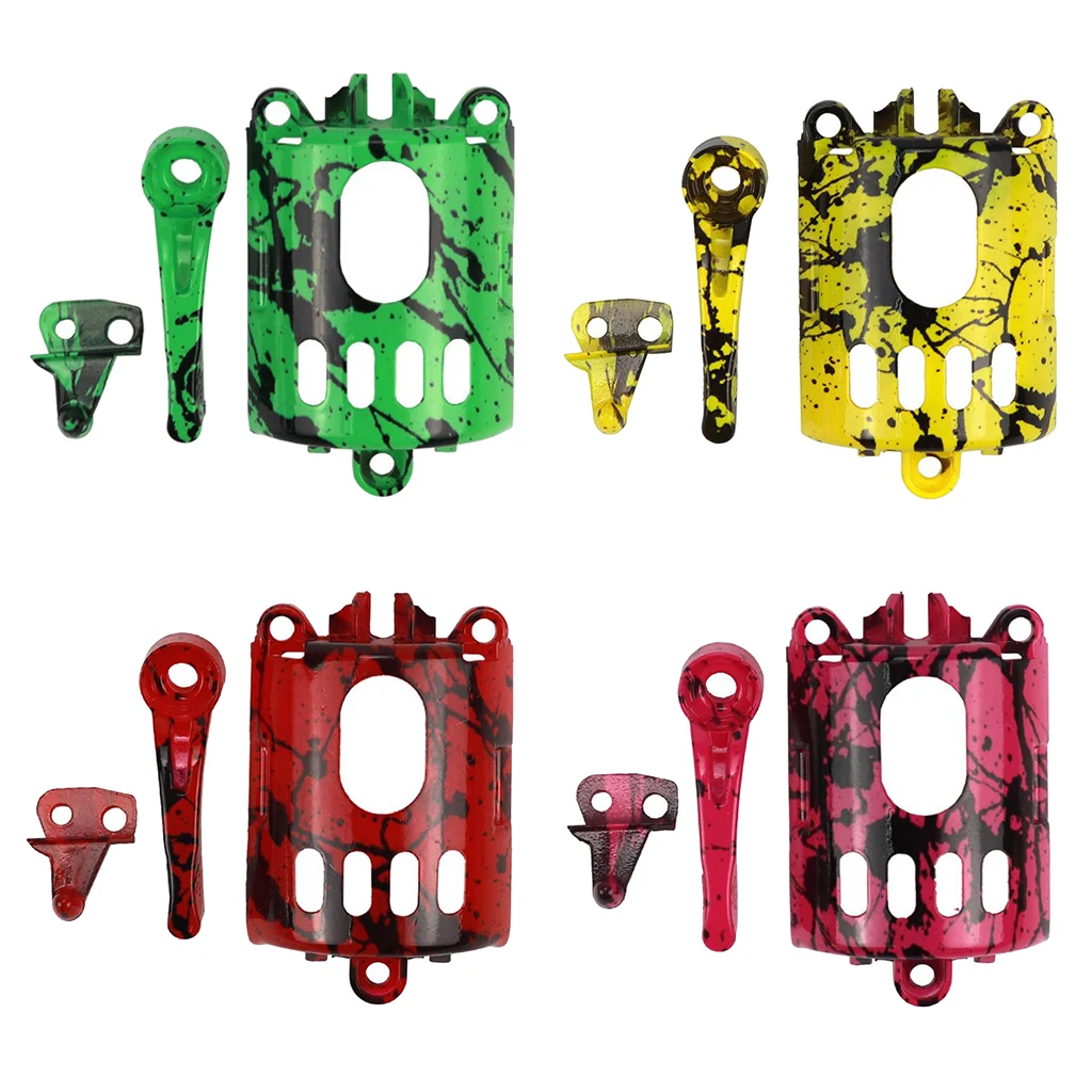 DIY Modified 3pcs/Set Motor Cover Case Shell Adjustment Bar Switch Kit for Wahl 8591/8148/8504 Cordless Hair Clippers