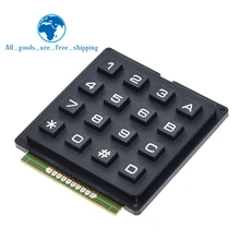 TZT 4x4 Матрица 16 клавиш 4*4 переключатель клавиатуры модуль клавиатуры для Arduino