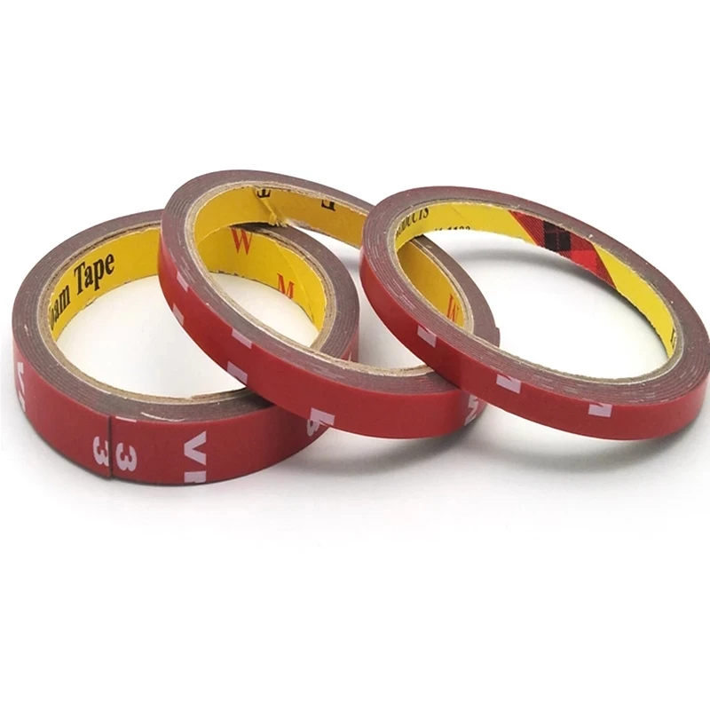 Clear Double Sided Tape For Car Badge Name Circle Super Sticky Heavy Duty  Lcd Repair Bathroom