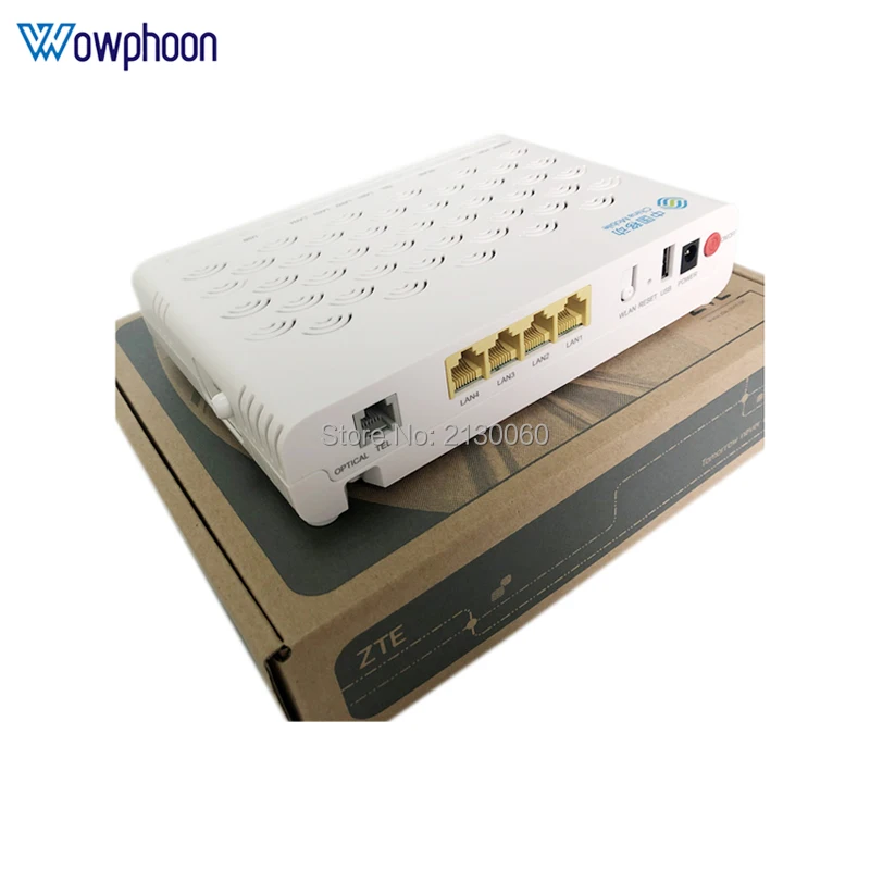 5 шт./лот дешевые gpon ont цена zte F623 gpon ONU ONT 3FE + 1GE + 1TEL + 1USB + wifi sc upc оптический сетевой терминал, 100% новый оригинальный