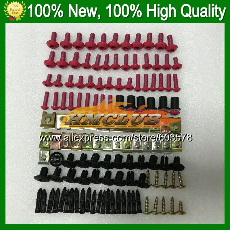 Болты обтекаемой формы Полный Комплект болтов для HONDA VTR1000 00 01 02 03 04 05 06 RC51 SP1 SP2 VTR 1000 2000 2006 CL133 винты для болтов для гаек