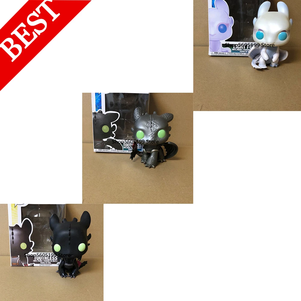 Toothless How to Train Your Dragons Night Fury with box Toy 10cm pvc action Figure Collectible Model | Игрушки и хобби