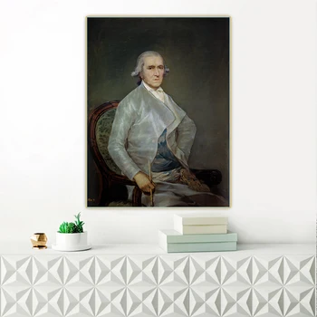 

Citon Francisco Goya《Portrait of Francisco Bayeux》Canvas Oil Painting Art Poster Picture Wall Background Decor Home Decoration