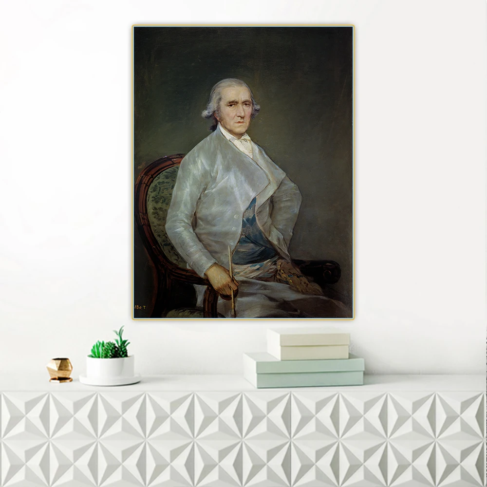 Цитон Франсиско Гойя Portrait портрет бэйе Canvas Холст Картина маслом Художественный