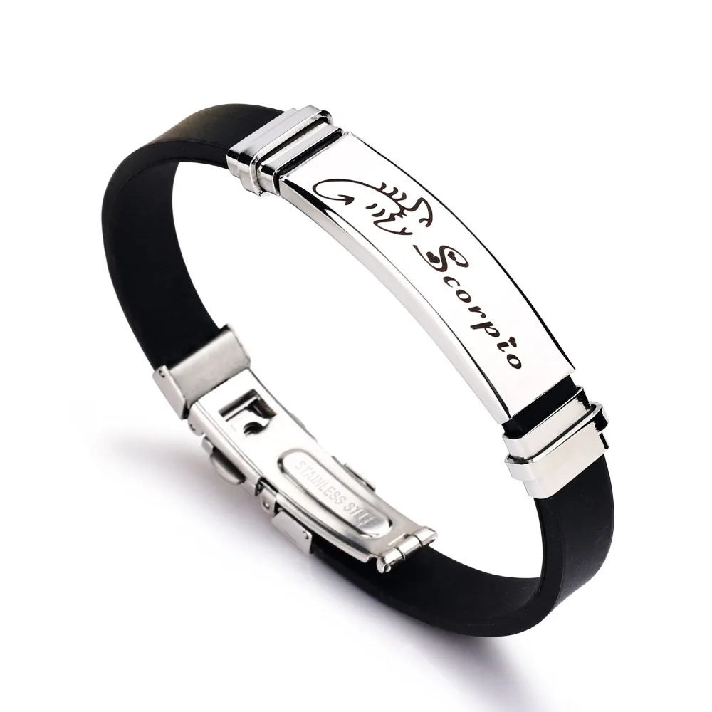 Привет человек Новая Мода Минимализм 12 Созвездие кожаный браслет для студентов Шарм девушка ювелирные изделия браслет подарок для влюбленных