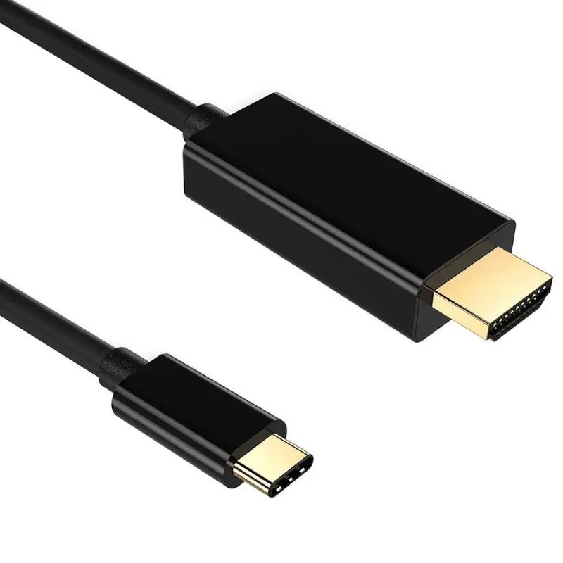 1,8 m USB 3,1 type-C к HDMI кабель 1080P HD дисплей адаптер для проектора