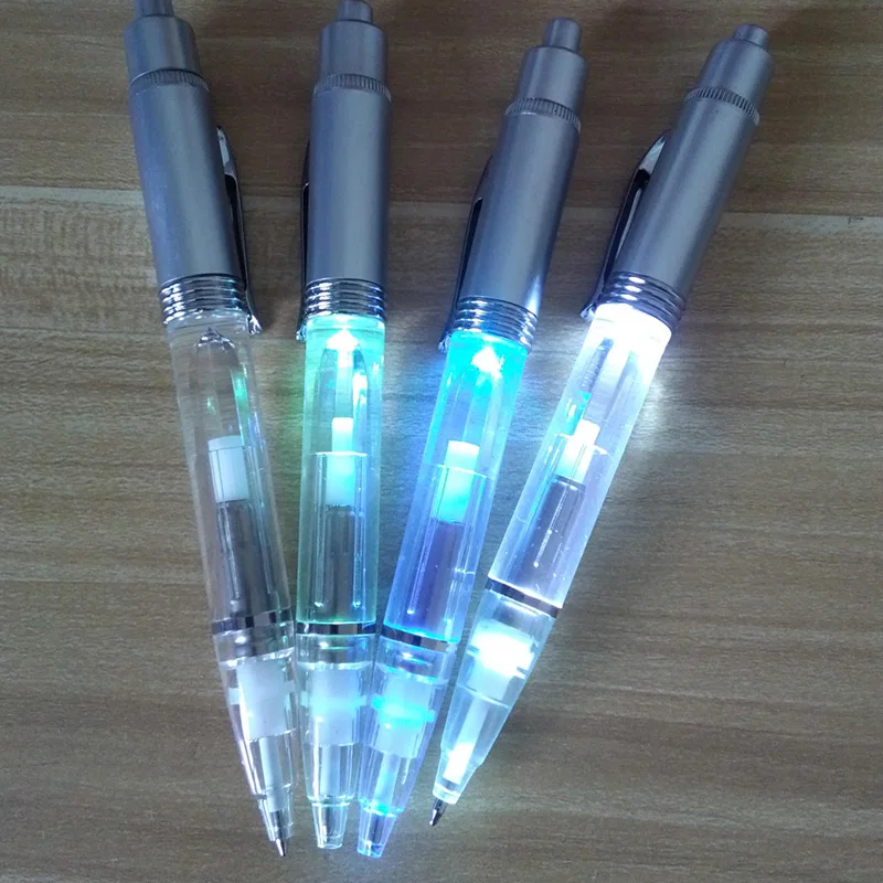 Ручка светильник-светодиодный Ручка с светильник, светильник карандаш для макияжа светильник для ночной записи-один набор дополнительных аккумуляторов и чернильные картриджи в комплекте-5 шт в упаковке