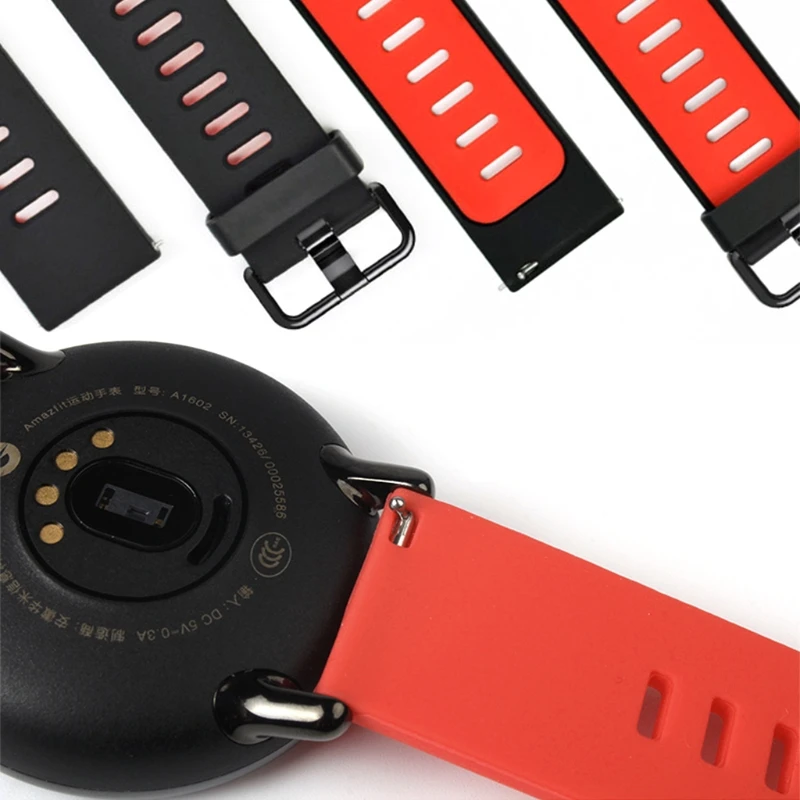 Сменный силиконовый браслет ремешок для Xiaomi Huami AMAZFIT спортивные Смарт-часы E65A